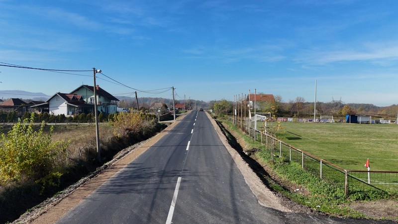Završena prva etapa rehabilitacije regionalnog puta Zabrđe–Tutnjevac (FOTO)
