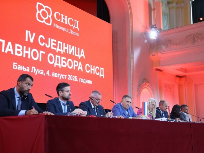 GO SNSD usvojio zaključke: Pozivaju na jedinstvo i opoziciji nude mjesto premijera