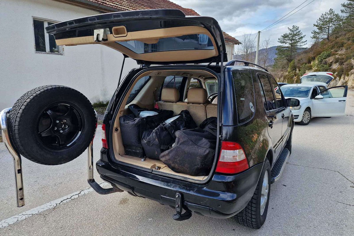 U Trebinju zaplijenjeno 40 kg droge, pao i 