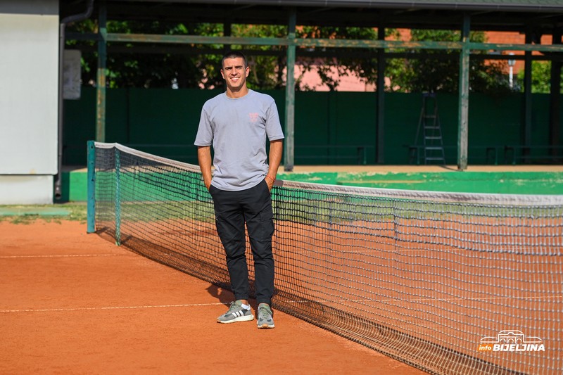 Radoš Crkvenjaš, organizator Tennis Summer Cupa u Bijeljini: Mogli bismo imati više djece koja treniraju (FOTO)
