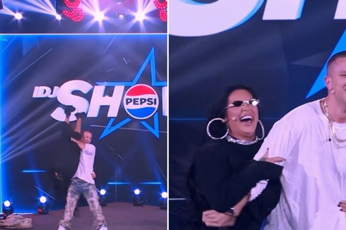 Seka Aleksić se našalila nakon što ju je Relja podigao u IDJ Showu: „Nisam ja za balet, ja sam Bosanka /VIDEO/