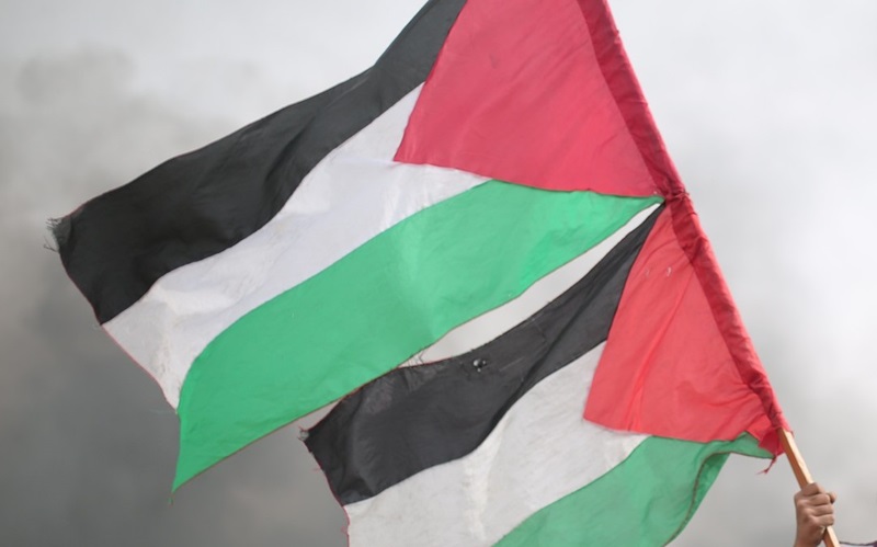 Pazarci krenuli po mladu s palestinskim zastavama, zaustavila ih kosovska policija /VIDEO/