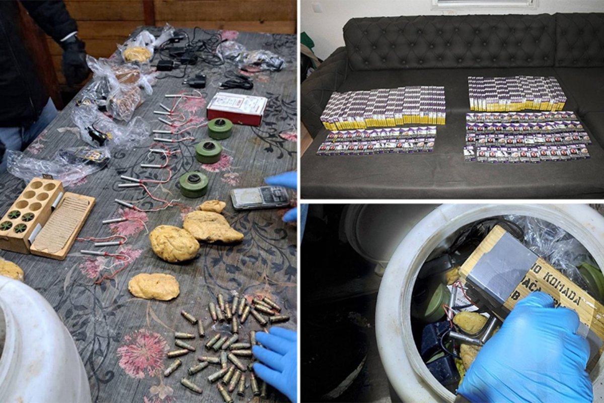 Pritvoren Zvorničanin koji je pao sa skoro pola kilograma kokaina, minama i eksplozivom