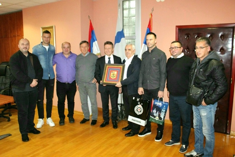 Delegacija beogradskog  “Partizana” posjetila opštinu Ugljevik
