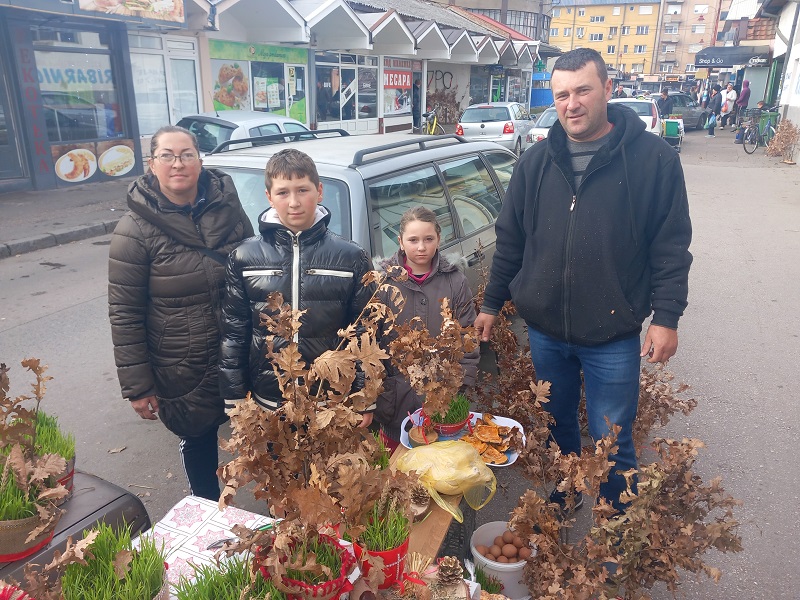 Panići iz Obarske u susret Božiću pripremili 300 badnjaka za prodaju (FOTO) 