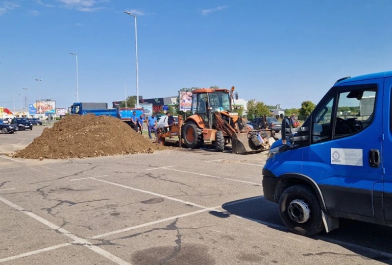 Bijeljina: Koridor ostao bez vode, radnici na terenu