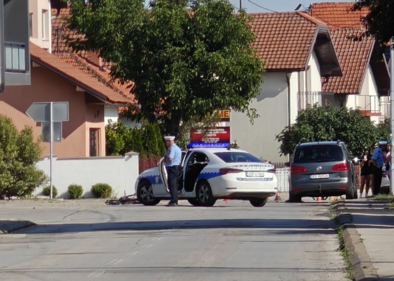 Novi udes u Bijeljini: Biciklista prevezen u bolnicu, zatvoren dio ulice