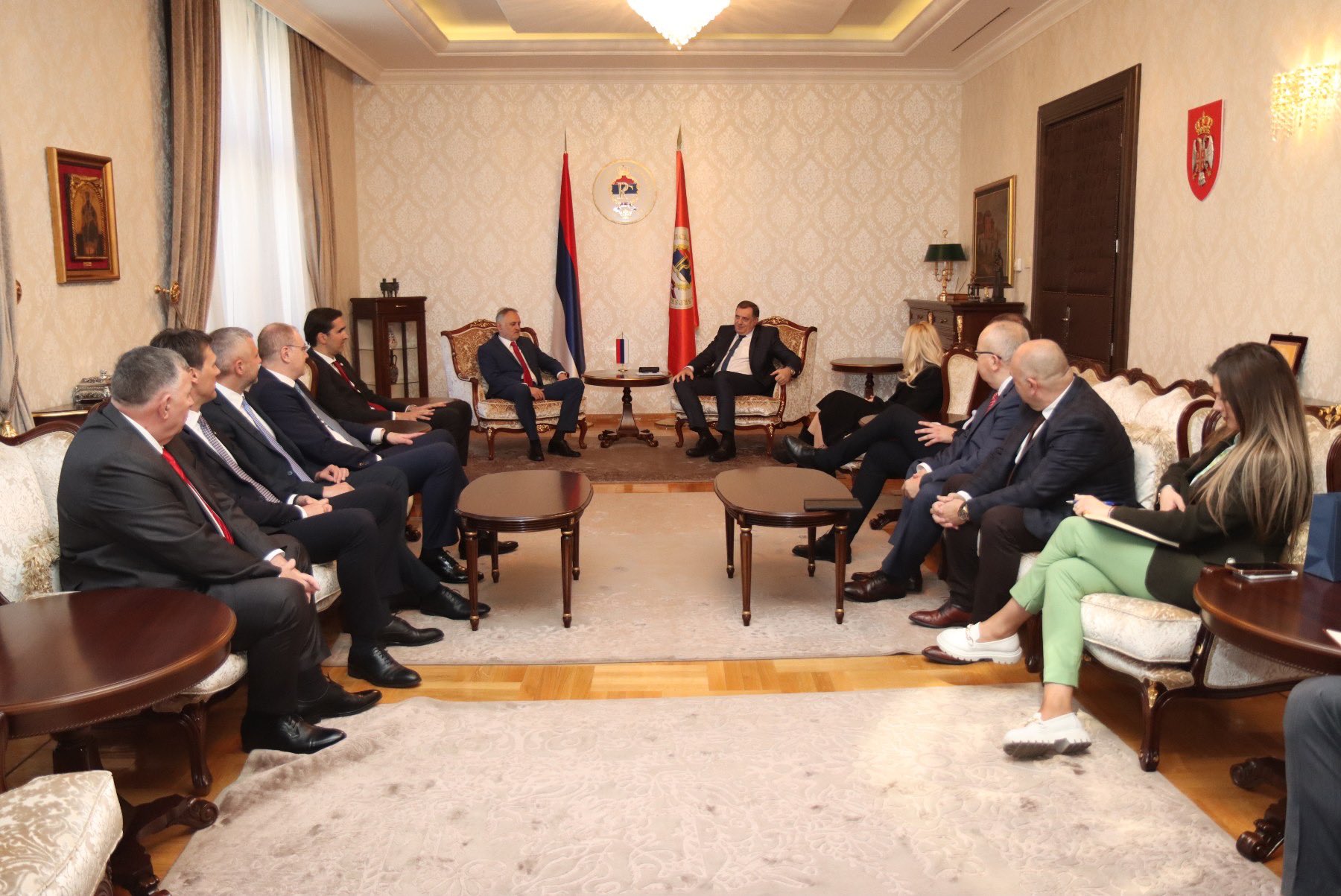 Dodik: Odbojkaši su najbolji ambasadori Srpske, a saradnja sa savezom Srbije posebno raduje 