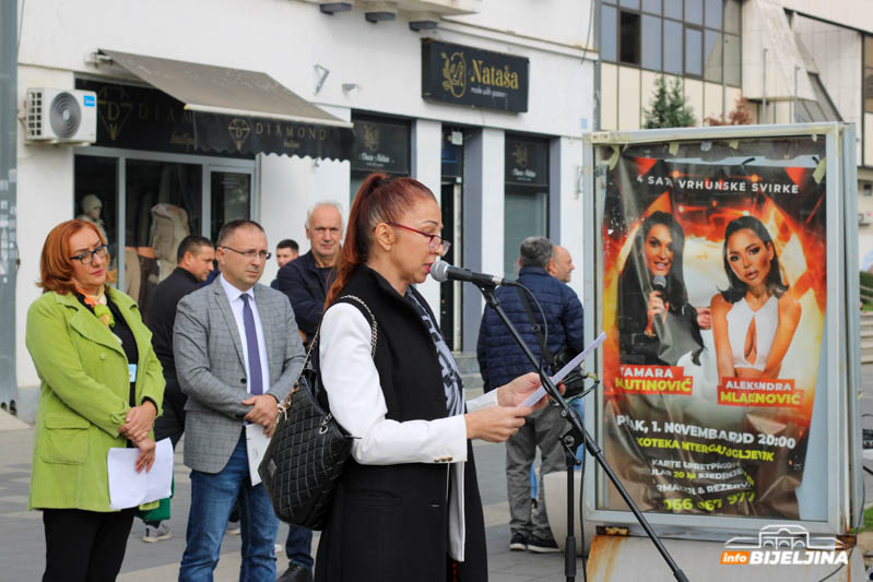 U Bijeljini održan protestni skup 