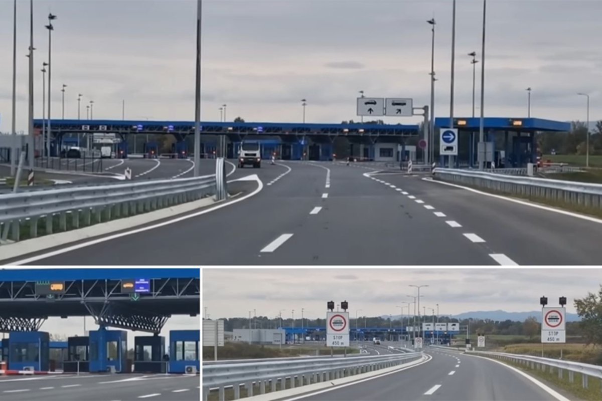 Ceremonija otvaranja brze ceste bez puštanja saobraćaja?