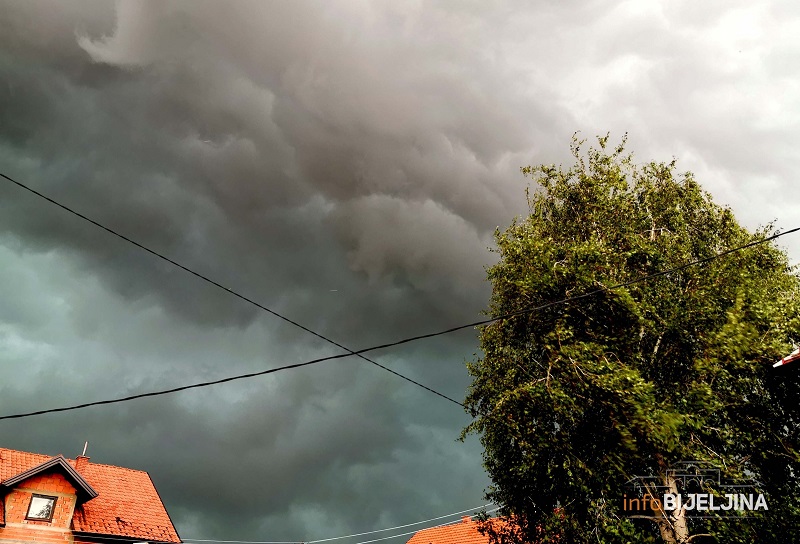 Danas nestabilno sa kišom, pljuskovima i grmljavinom