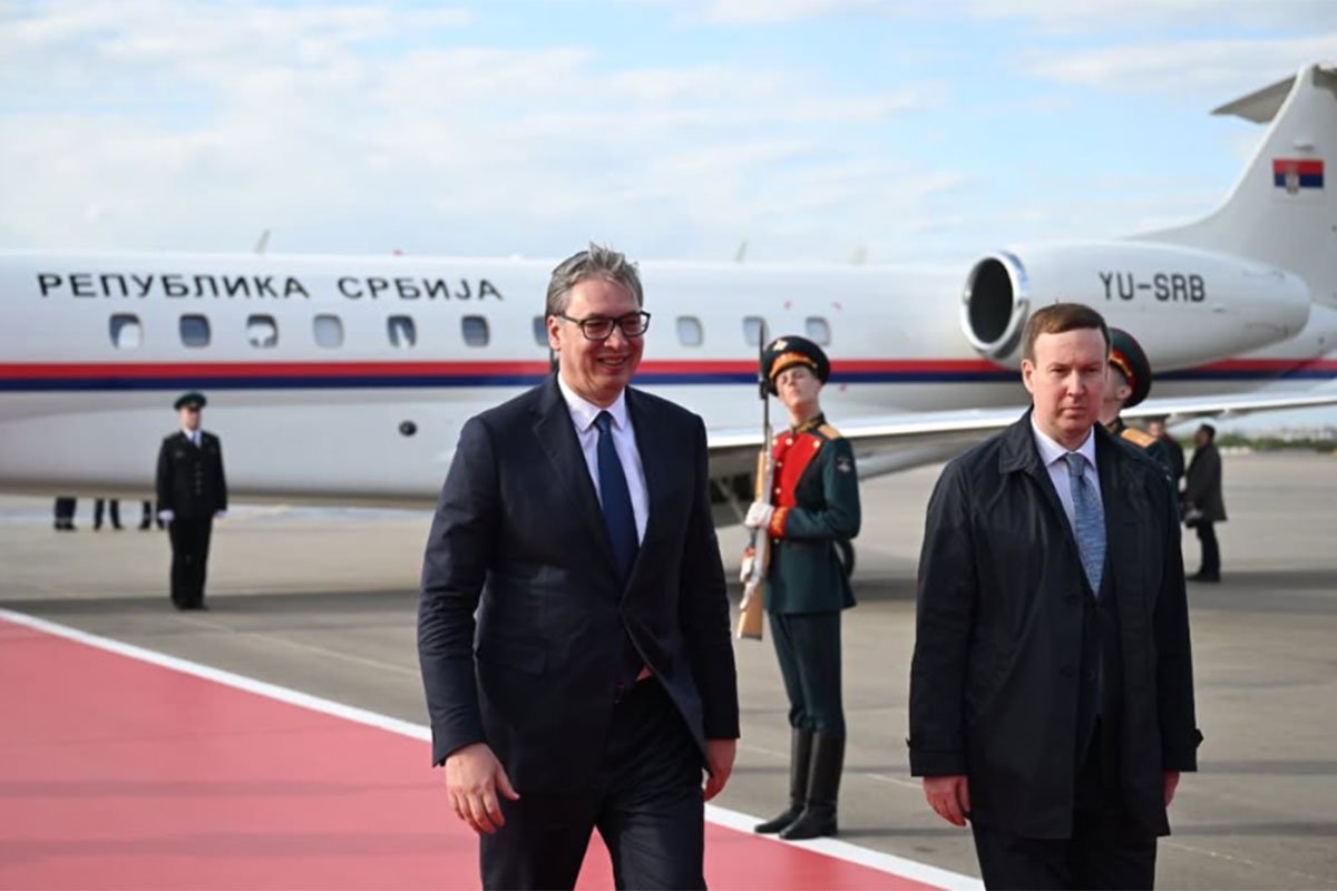 Vučić se oglasio iz Moskve (FOTO)
