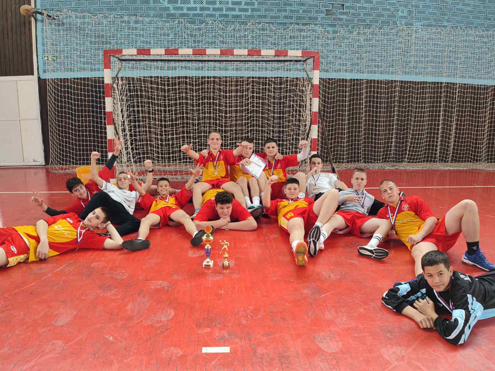 Zvornik: Dva zlata za Bijeljince na regionalnom takmičenju osnovnih škola u rukometu