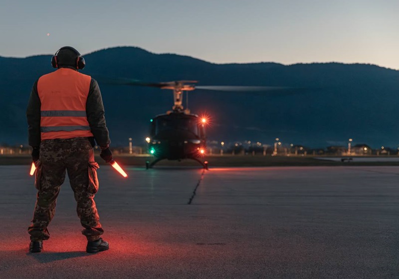 Helikopteri EUFOR neprekidno lete kako bi bili spremni i u najekstremnijim situacijama (FOTO)