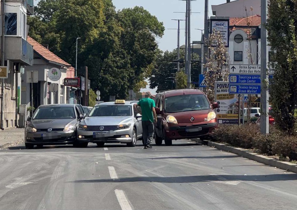 Udes u centru Bijeljine