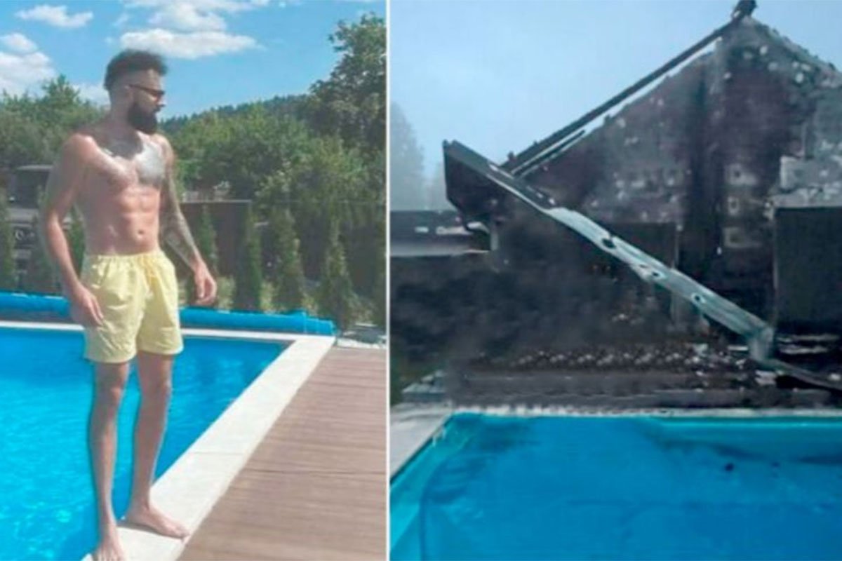 Gorjela vikendica repera Jale Brata: Vatrogasci gasili požar tri sata