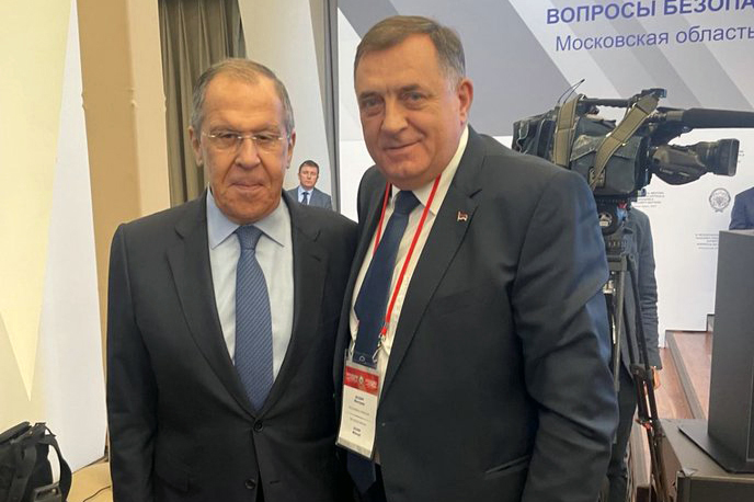 Dodik se susreo sa Lavrovom (FOTO)