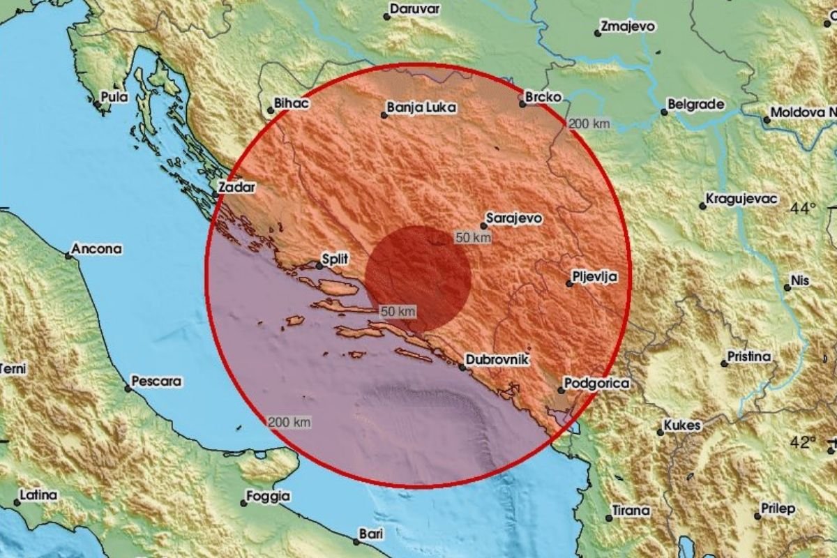 Zemljotres u BiH, odjednom je streslo jako