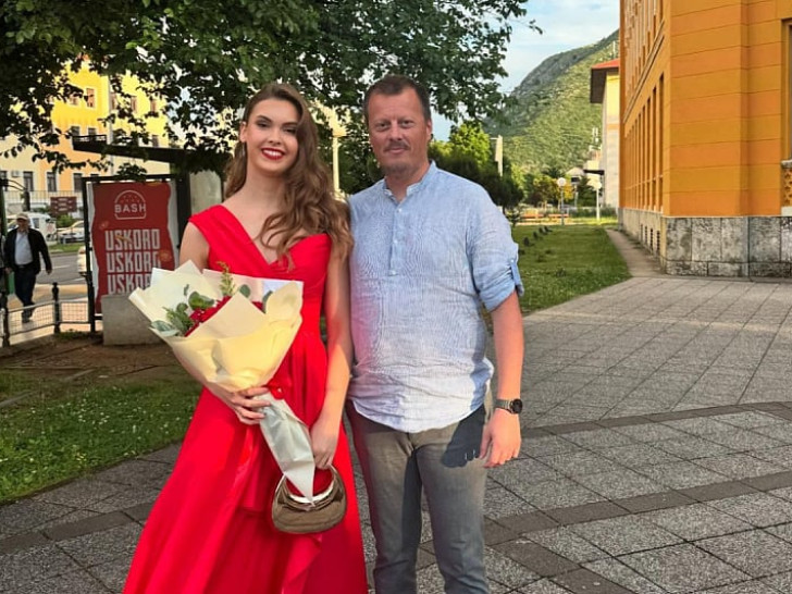 Lana Pudar zablistala na maturi: Nakon crvene haljine u Mostaru, slijedi Amerika i pripreme za Olimpijadu