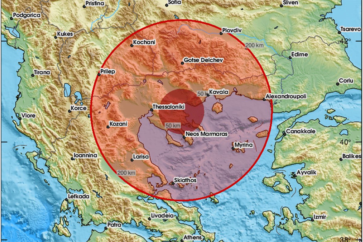 Svetu Goru pogodila četiri zemljotresa
