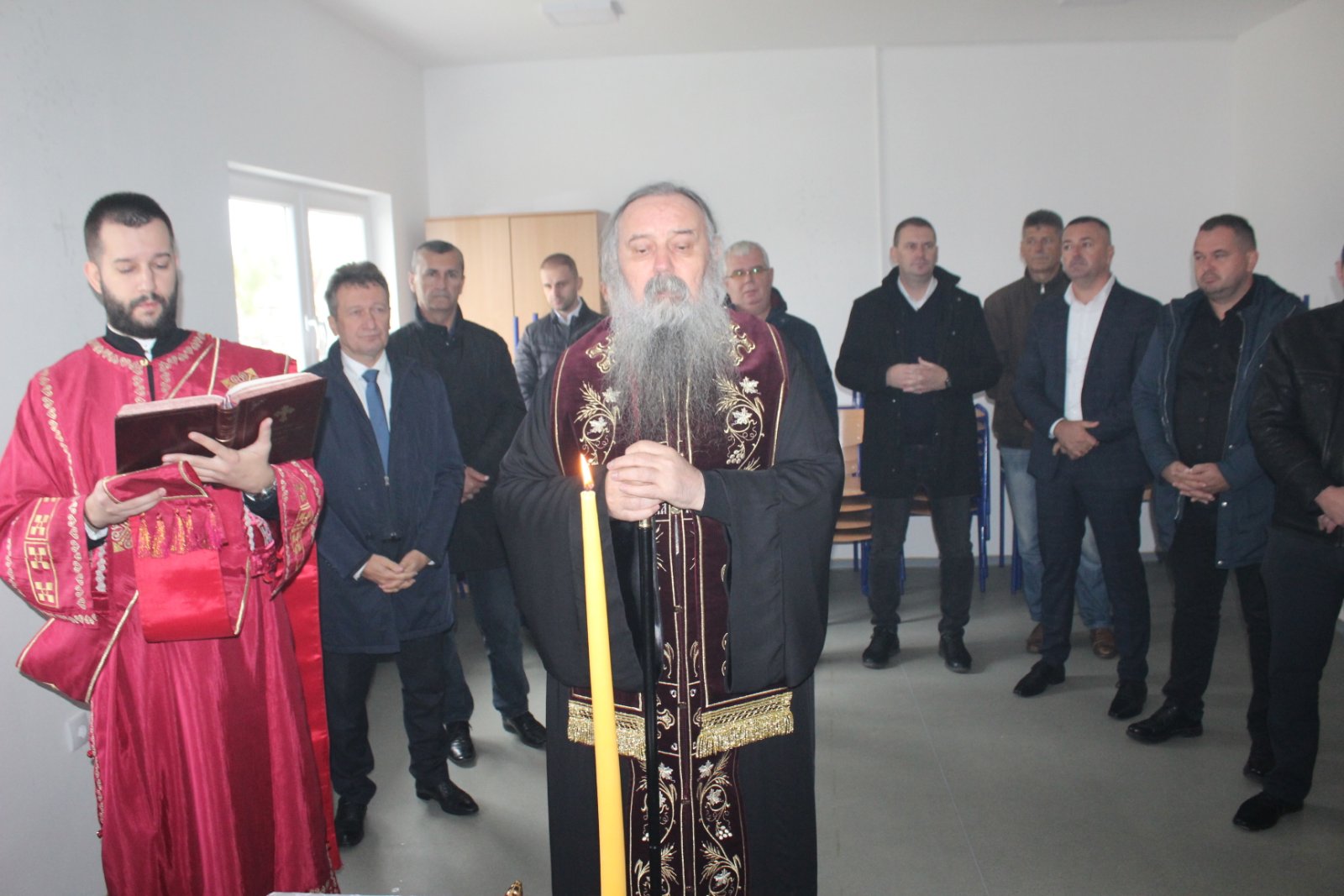 Episkop Fotije osveštao novu školu u Ugljevik Selu