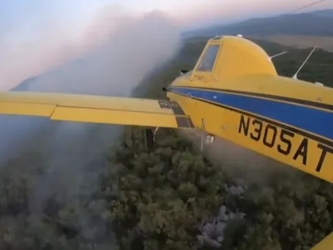 /VIDEO/ Požar kod Gruda i dalje bjesni, gori više od 100.000 metara kvadratnih šume: Zatražena pomoć Oružanih snaga