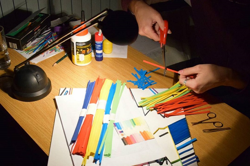 Vesna Rikić, Građevinski inženjer koji je zaljubljen u umjetnost origamija i kvilinga