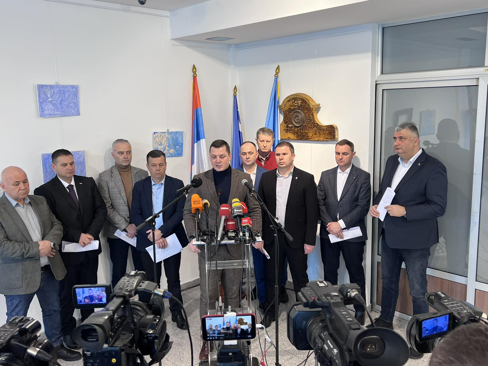 POTPISANI PRINCIPI KOALICIONOG DJELOVANJA Milovanović: Bijeljina dvije godine stoji i ništa se ne dešava (FOTO)