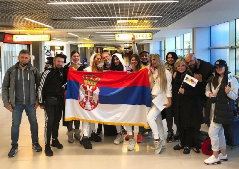 Evrovizijska delegacija Srbije otputovala u Roterdam