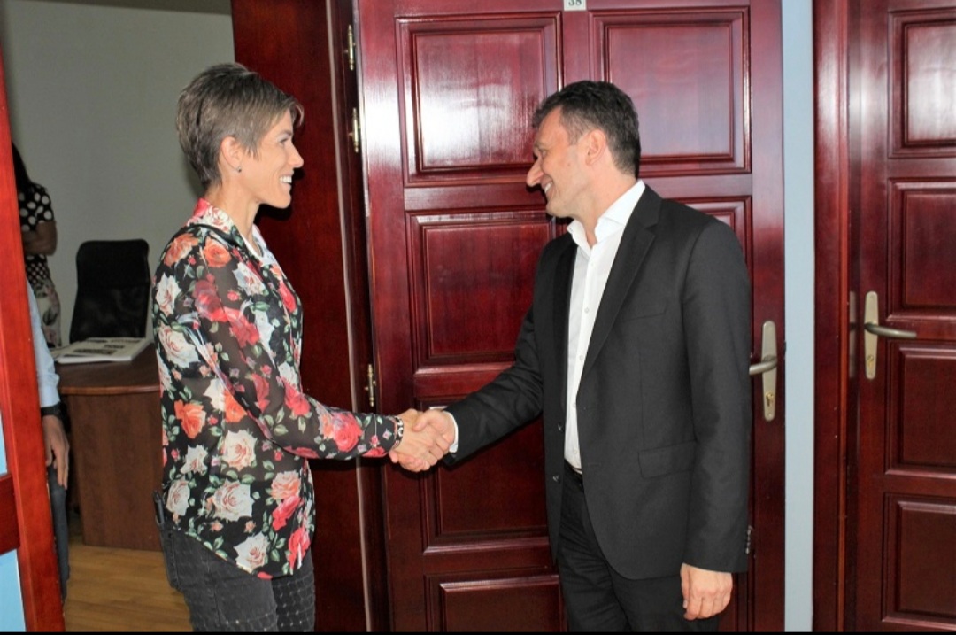 Ugljevik: Olivera Jevtić na prijemu kod načelnika Perića