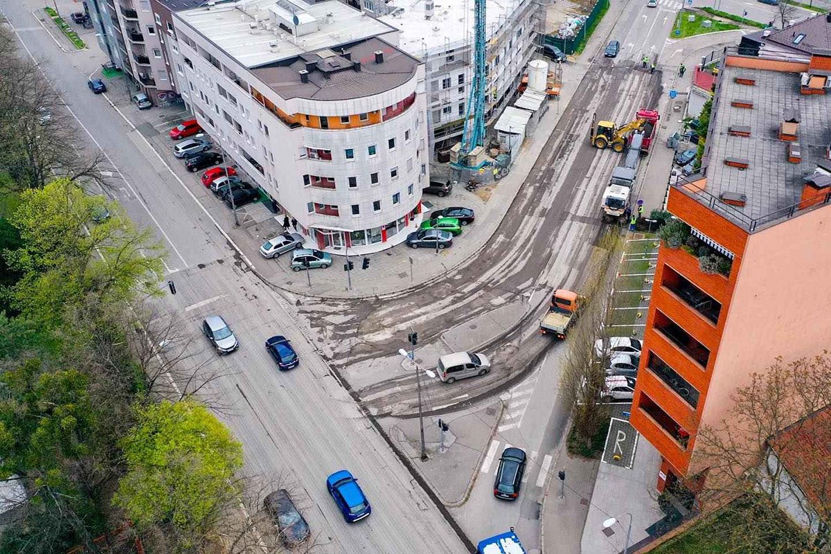 Banjaluka: Počela modernizacija svih saobraćajnica koje vode ka teniskom kompleksu