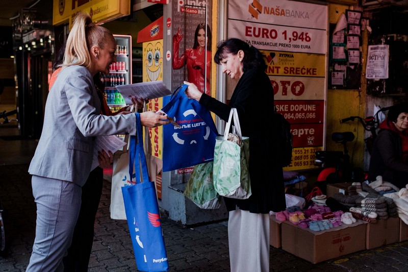 Kandidatkinje RSS i dalje u borbi za ekologiju - Neću kesu, bolje ceger!