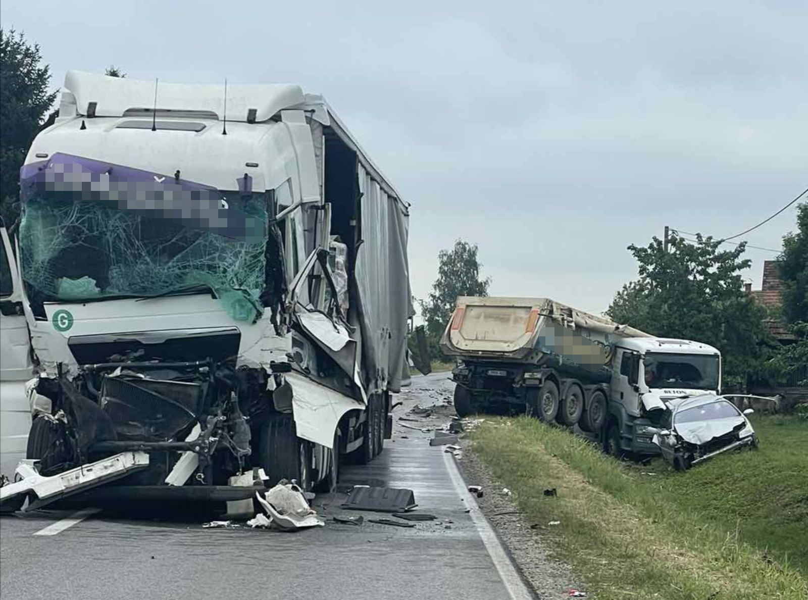 Udes u Modriči: Sudarila se dva kamiona i dva automobila