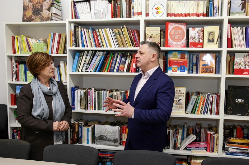 Ministar prosvjete i kulture Republike Srpske Željka Stojičić posjetila Zajednicu srpskih klubova u Beču (FOTO)