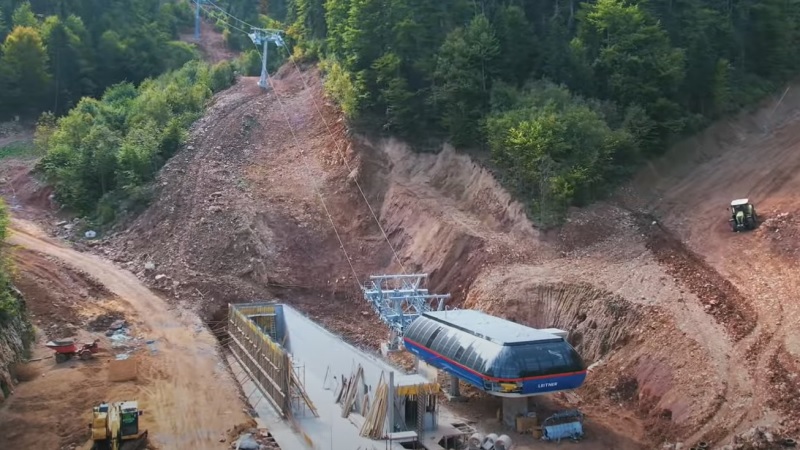 Izgradnja Ski-centra Igrišta kod Vlasenice – Bijeljinci na skijanje za sat i po vremena (FOTO, VIDEO)