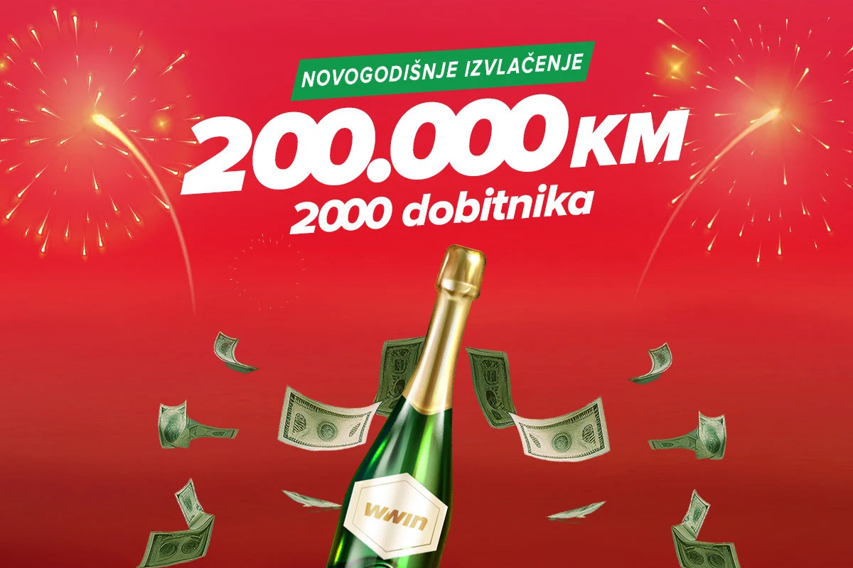WWIN započinje godinu najvećim izvlačenjem do sada – 2.000 dobitnika osvaja po 100 KM