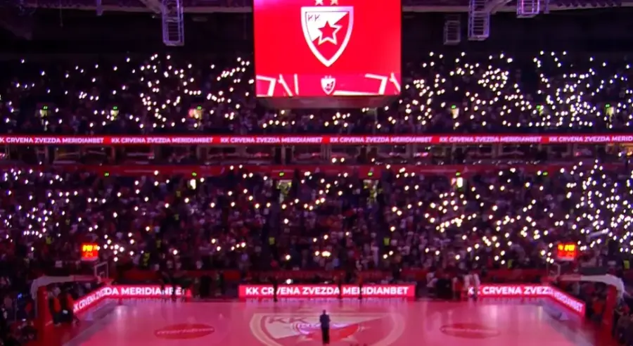 Navijači ''Zvezde'' oborili rekord: Beogradska arena tresla se od 111,8 decibela!