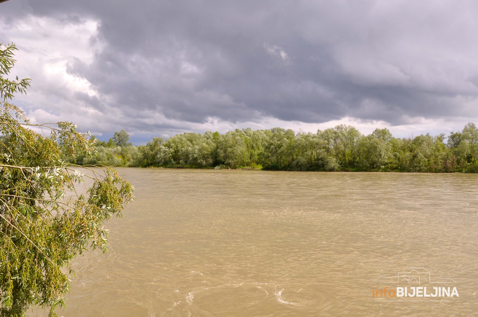 Izvještaj o stanju vodotoka na području Semberije, Drina u znatnom porastu