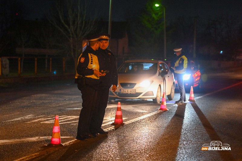 PU Bijeljina saopštila rezultate akcije: Na alko-testu 3.736 vozača, koliko ih je isključeno? (FOTO)