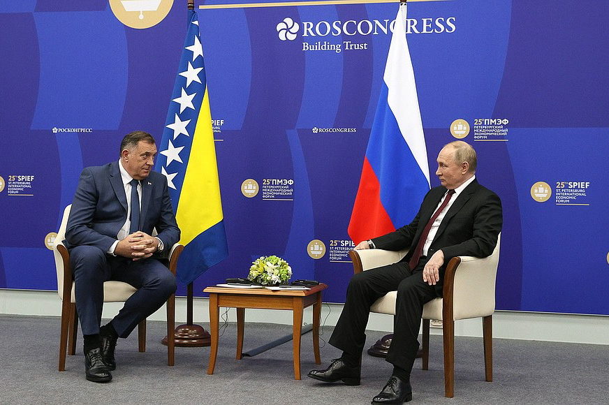 Šta su tačno pričali DODIK I PUTIN: Kremlj objavio stenogram razgovora prvog čovjeka Rusije i srpskog člana Predsjedništva BiH