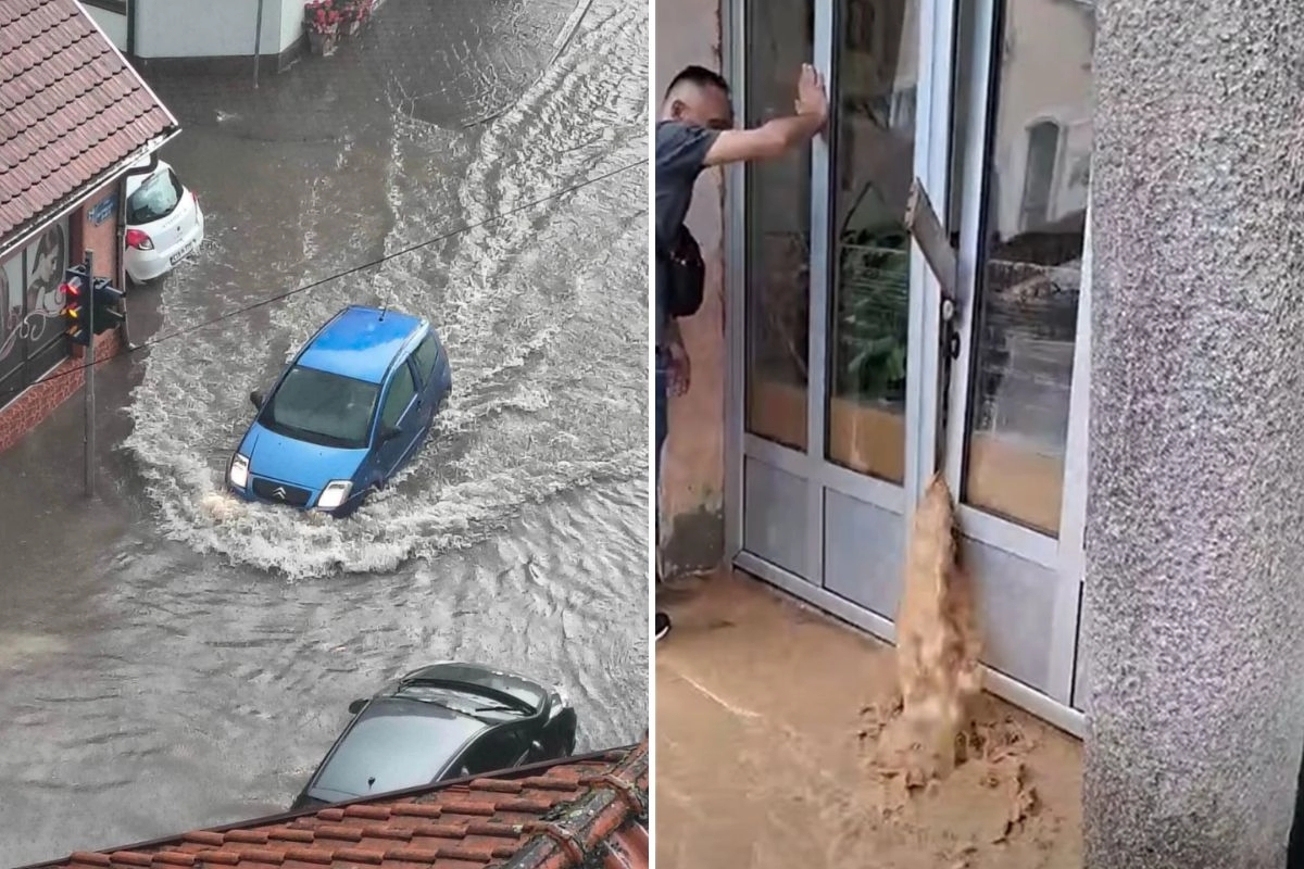 Snažno olujno nevrijeme pogodilo Zvornik: Pokrenuta klizišta, građani traže pomoć (FOTO)