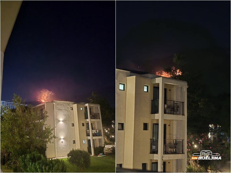 “Bilo je vrelo i strašno, danas pada garež”: Turisti za InfoBijeljinu svjedoče o velikom požaru u Crnoj Gori (FOTO)