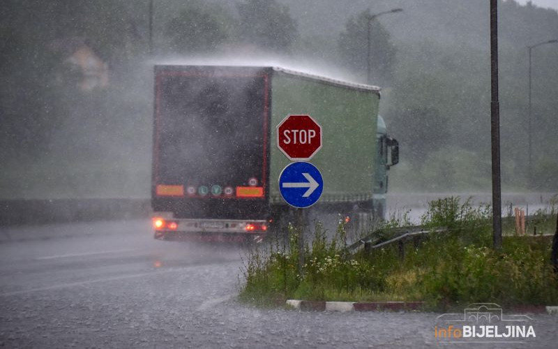 Najavljene obilne padavine, posebno na području ovog grada