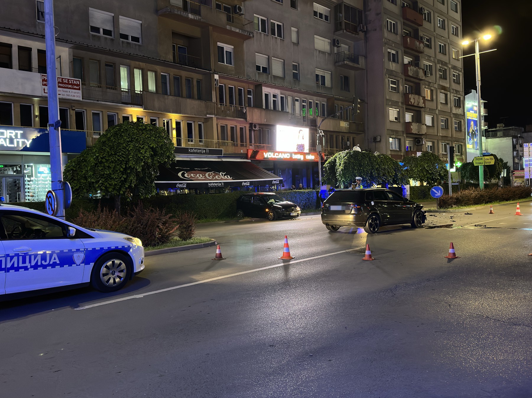 Sudar u centru Bijeljine, troje prevezeno na Urgentni (FOTO)