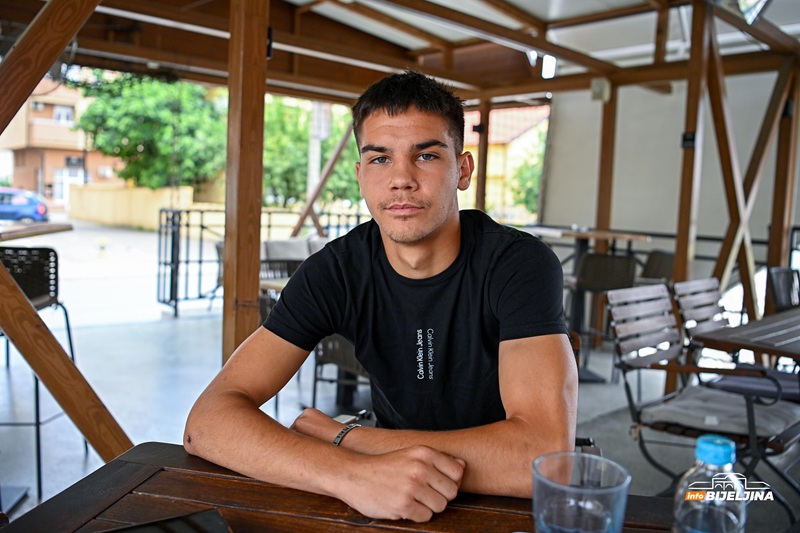 Luka Cvjetinović (17), igrač Radnika: Cilj mi je da debitujem za prvi tim u Premijer ligi