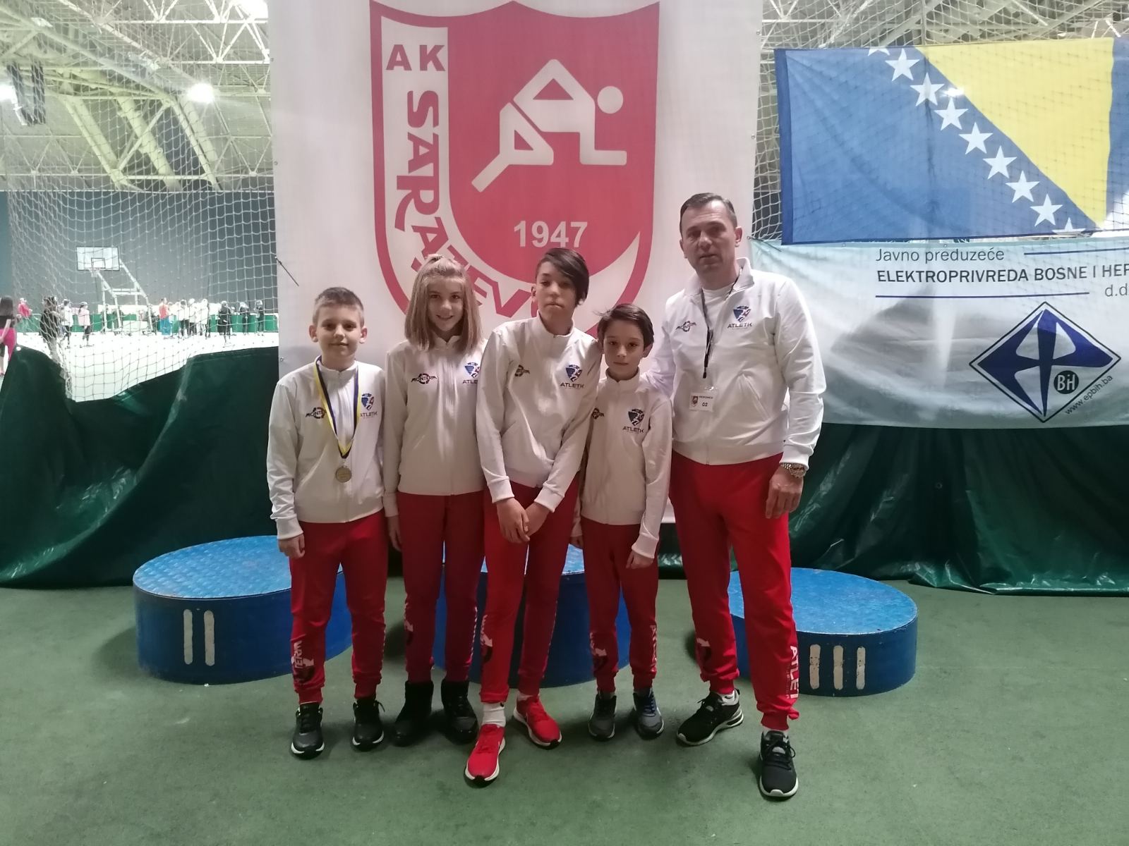 Atletski klub Atletik ima cicibanskog viceprvaka BiH u bacanju kugle (FOTO)