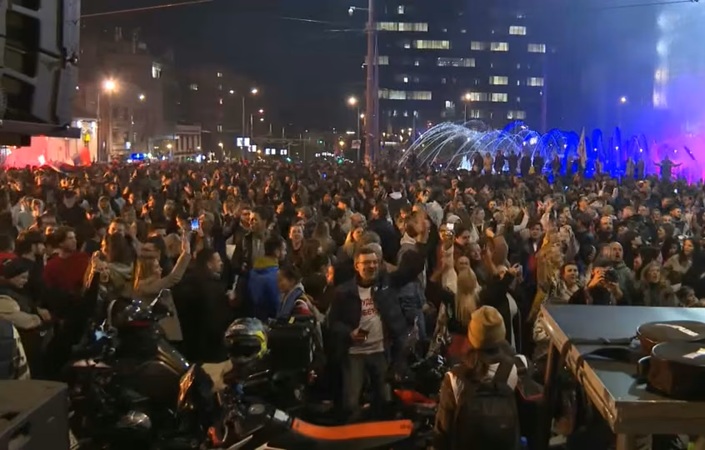 Studenti slave pobjedu širom Srbije, Beograd se ponovo okupio na Slaviji