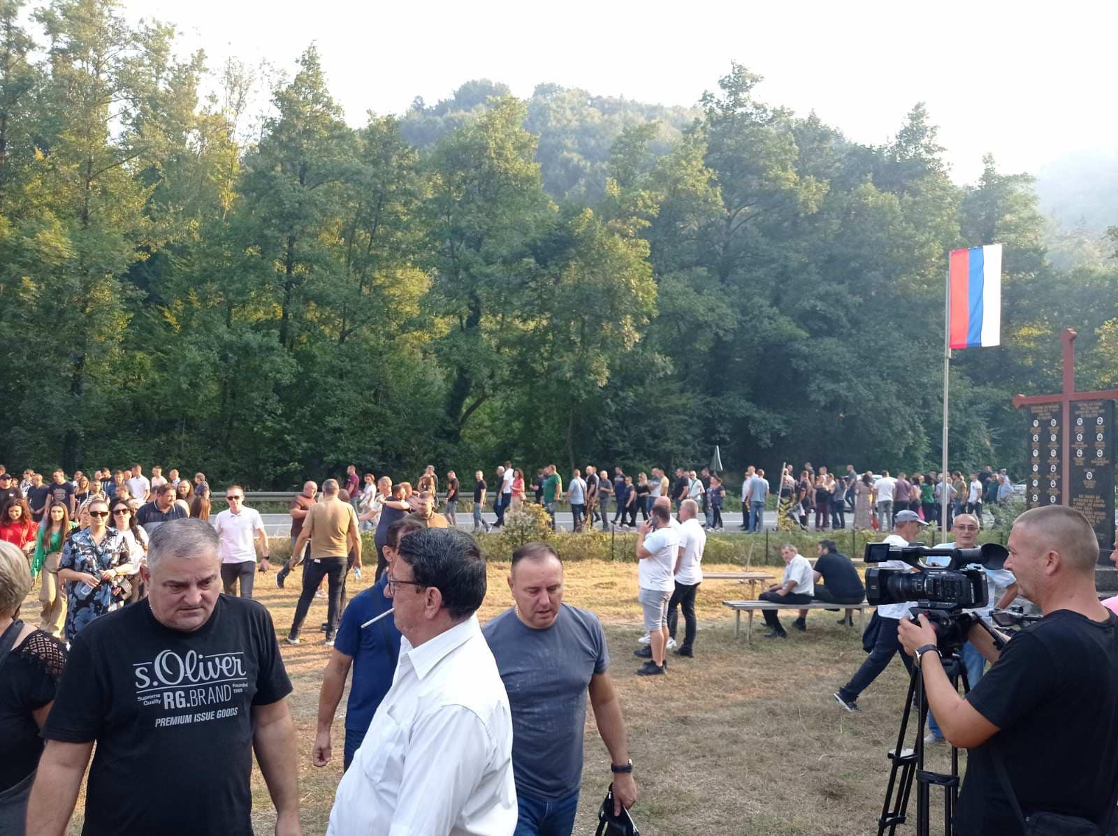 Građani se okupili na četiri lokacije međuentitetske linije (FOTO)