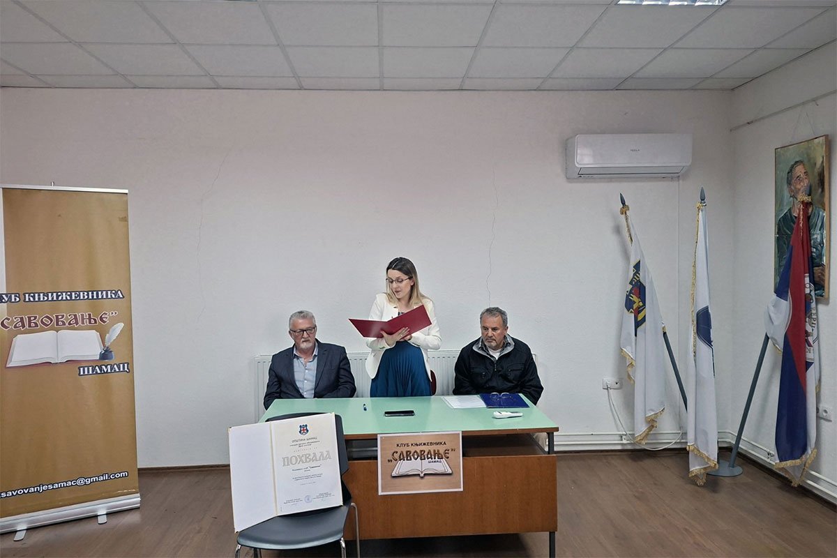 Književno veče u Šamcu: Pisci iz Republike Srpske, Srbije i Hrvatske čitali svoje stihove