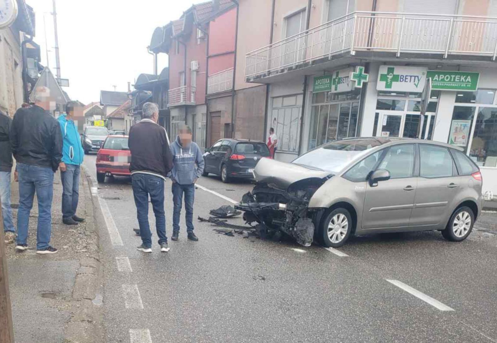 Sudar u Janji, saobraćaj otežan (FOTO)